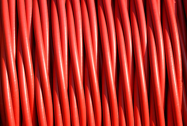 istock background of red electric cable insulating rubber 515399081