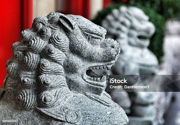 Chinatown Lions Stock Photo - Download Image Now - San Francisco - California, Chinatown, Statue