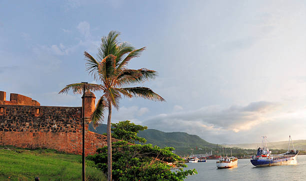 Photo of Puerto Plata, Dominican republic: fort and harbor