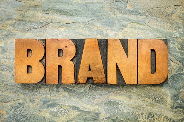 istock brand word in wood type 515402143