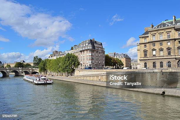 Paris Quay Of The River Seine Stock Photo - Download Image Now - Architecture, Bridge - Built Structure, Built Structure