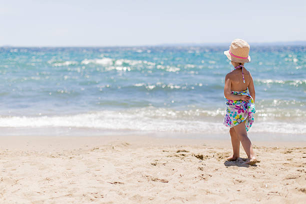 istock Little girl on the beach 515402253