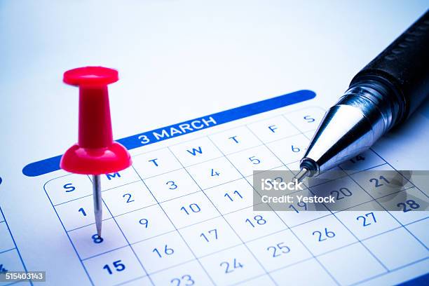 Setting A Date Stock Photo - Download Image Now - Calendar, Calendar Date, Date - Fruit