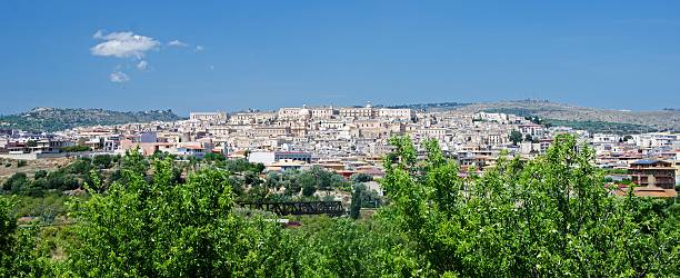 istock Panoramic view of a sicilian town 515403445