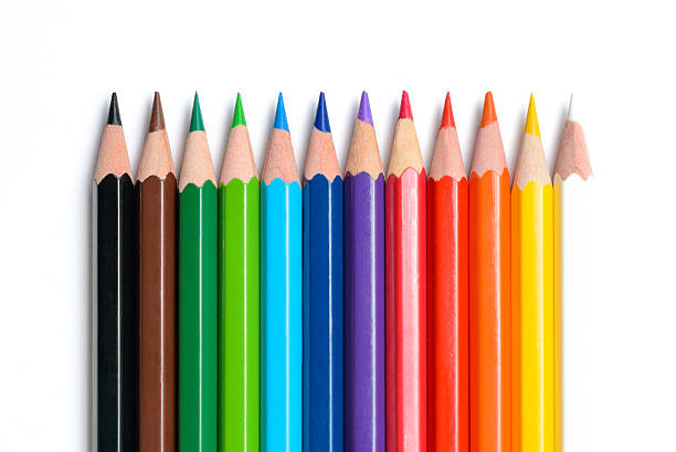 Color pencils Color pencils, crayons colored pencil stock pictures, royalty-free photos & images