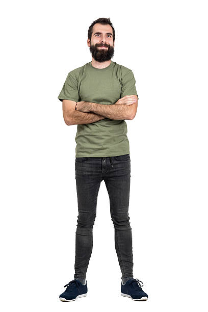 istock Happy positive man with crossed arms smiling looking at camera 515436248
