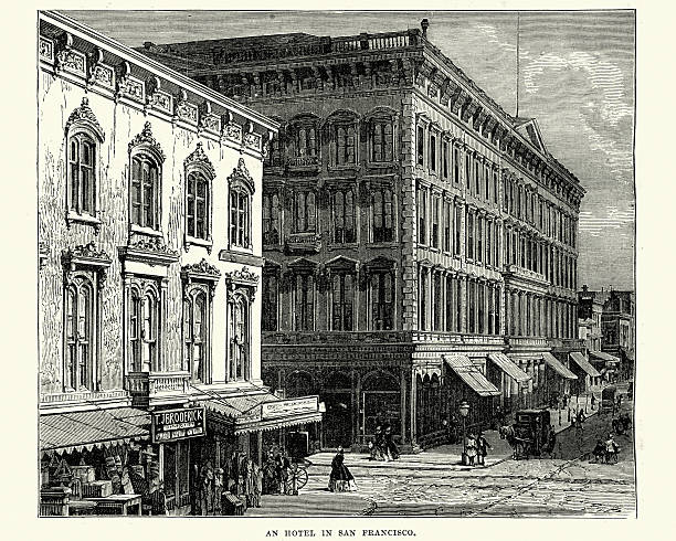 istock Hotel in San Francisco in the 19th Century 515436530