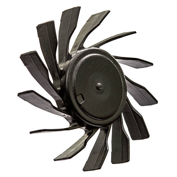 istock Propellers of  fan, isolated on white background 515437552