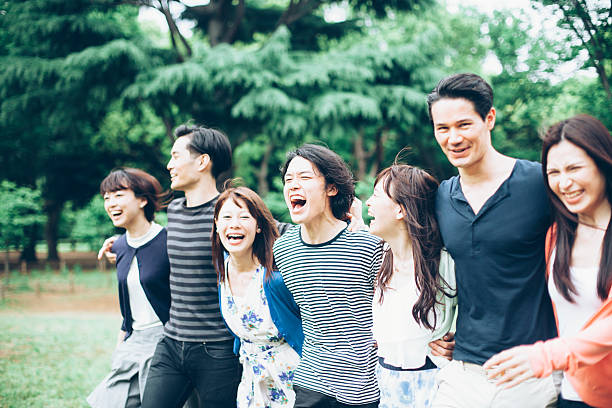 istock Young asian people  having fun in the park 515439362