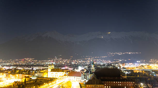 istock Innsbruck night, wide angle 515444244
