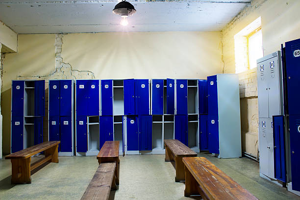 Locker Room in the Gym