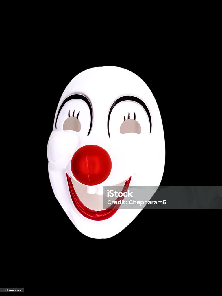 Joker Mask On Black Background Stock Photo - Download Image Now ...