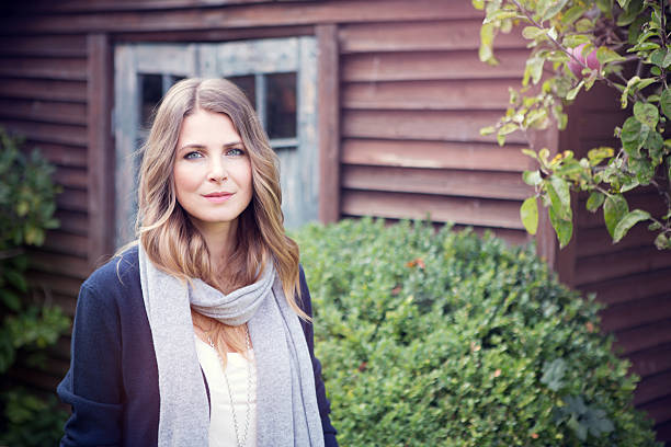 istock Woman in garden. 515451315