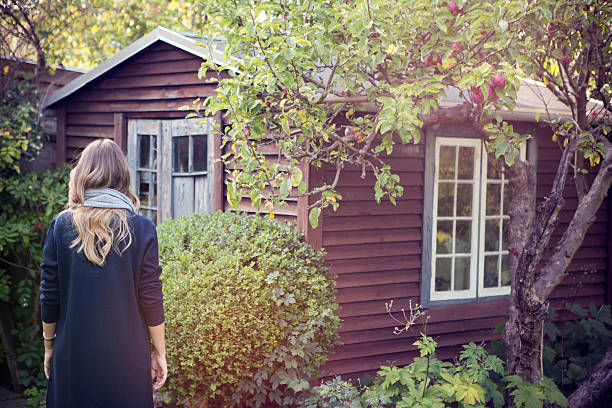 istock Woman in garden. 515451317