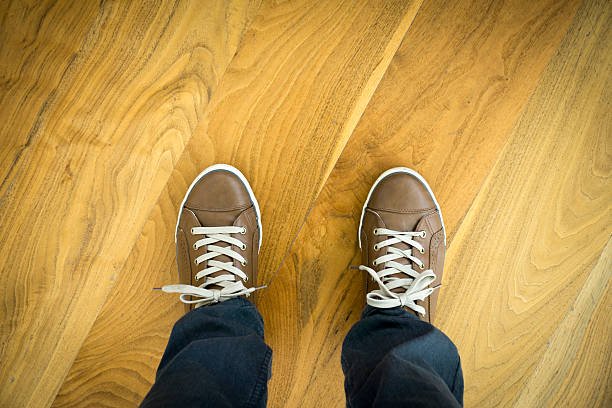 istock Shoes On Parquet Floor 515469624