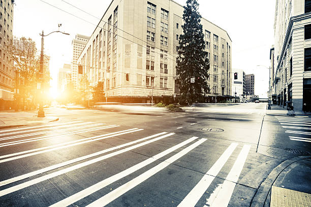 istock traffic on cityroad through modern buildings in seattle 515483808