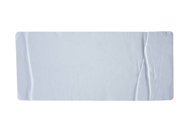 istock Stickers label with clipping path isolated on white background 515485114