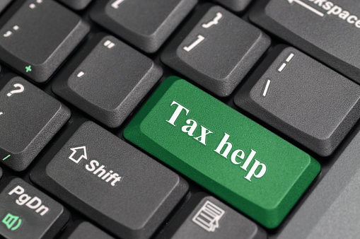 Green tax help key on keyboard