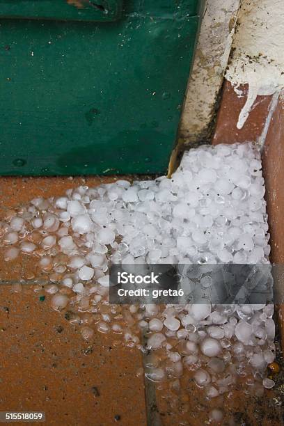 After The Hailstorm Stock Photo - Download Image Now - Close-up, Flowing, Hail