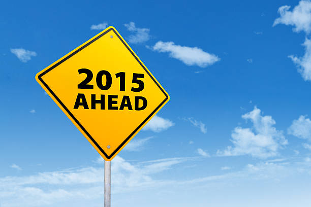 istock Signboard of 2015 ahead 515518641