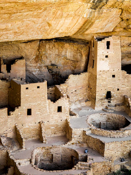 Mesa Verde National Park, Cliff dwellings Cliff dwellings of the Ancestral Puebloan people in Mesa Verde/file_thumbview/47875716/1 anasazi stock pictures, royalty-free photos & images