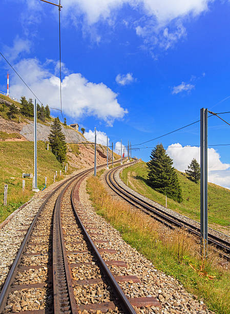 monte rigi, suporte de-ferro - rack railway imagens e fotografias de stock