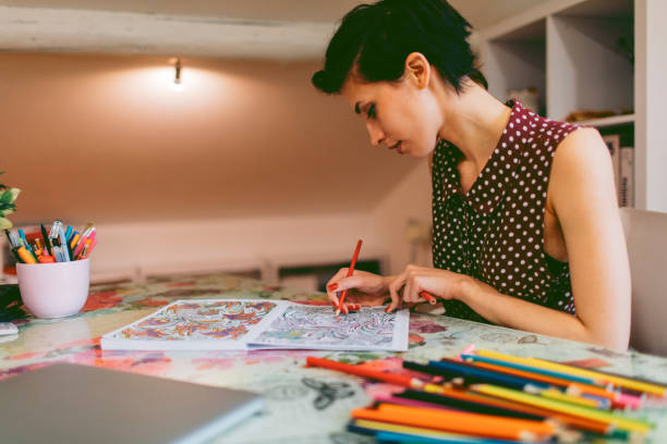 istock Adult Coloring Books 515525114