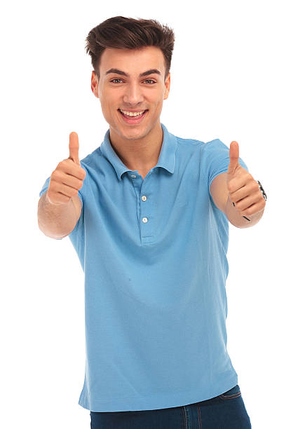 istock man in blue shirt smiling 515526276