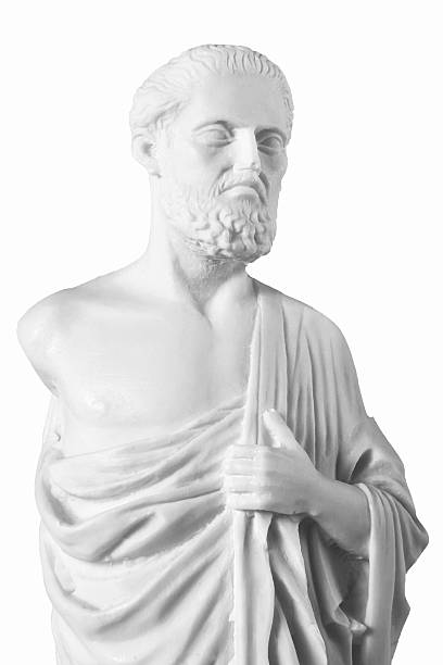 istock White marble bust of the greek  physician Hippocrates 515527948