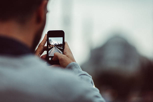 istock Tourist taking a photo of Sultan Ahmed 515529048