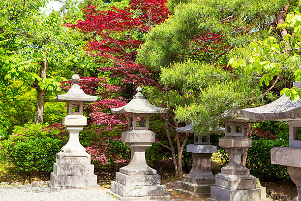 Nagano, Japan - May 23, 2015: Zenkoji Temple, Nagano, JAPAN. One of the most important temples in Japan which was built in the 7th century