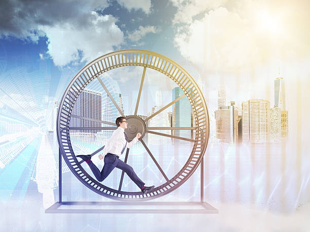 istock Businessman busy as bee 515531252
