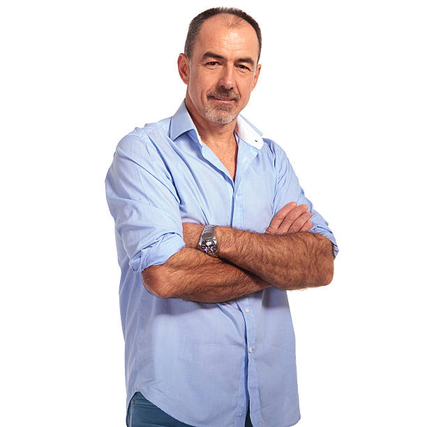 istock smart casual man posing smiling whith hands crossed 515532338