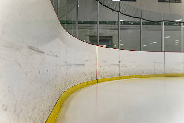 istock Curved Ice Hockey Boards 515549931