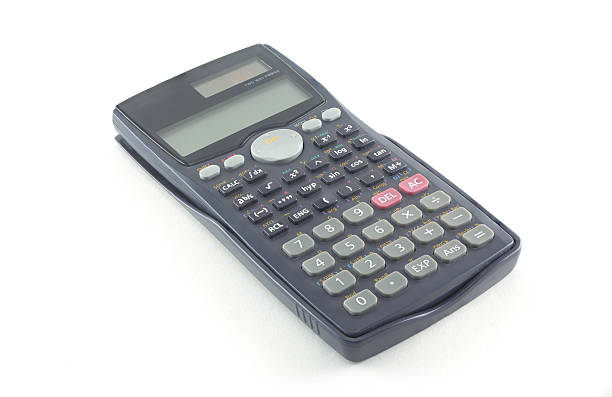 istock Scientific Calculator with Solar Power isolated on white 515552349