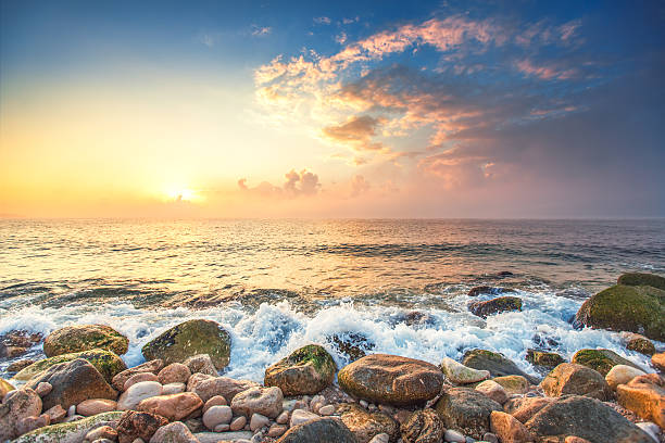 istock Sea landscape and the cloudy sky 515552675