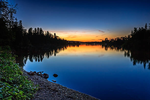 istock Landscape Sunset amazing blue skies 515552761