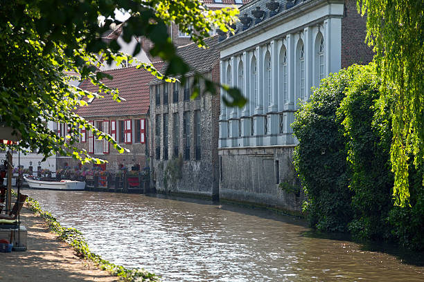 istock River channel and buildings in Bruges 515581067