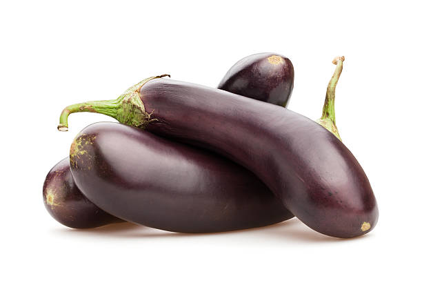aubergine - italian eggplant photos et images de collection