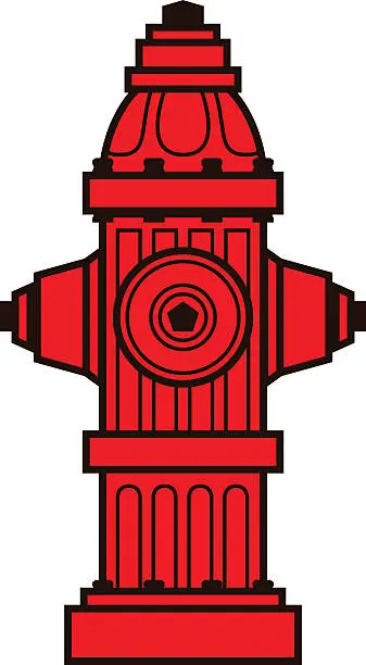 Vector illustration of Fire Hydrant