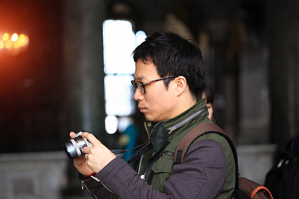 istock Asian Man in Hagia Sophia 515594586