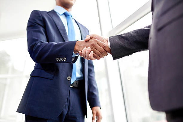 Business handshake