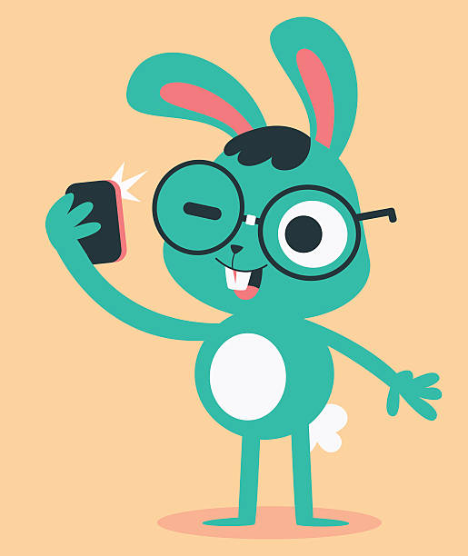 Nerd Pink Rabbit 3,900+ Rabbit With Glasses Stock Photos, Pictures & Royalty-Free Images ...