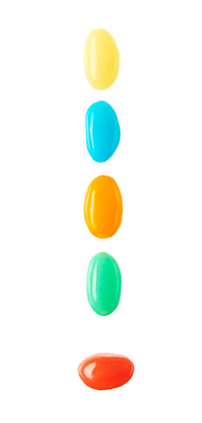 istock Exclamation mark symbol made of multicolored candies 515598472