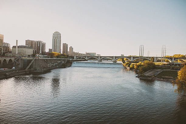 istock Bridge spanning the Mississippi River near St Anthony Falls 515599270