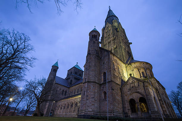 istock st antonius basilika rheine germany in the evening 515599348