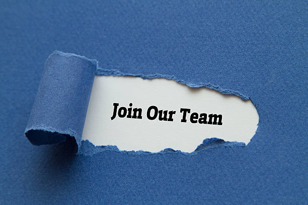 istock join our team word behind blue torn paper 515599488