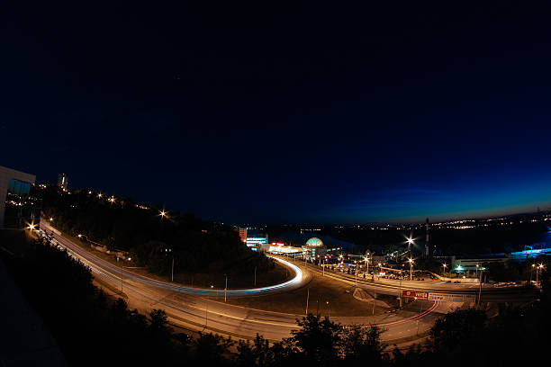 istock View of illuminated road 515600912
