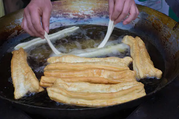 Photo of Fried Deep-Fried Dough Sticks scene