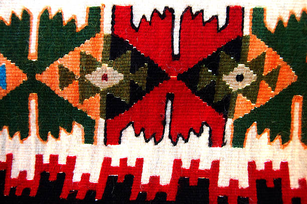 istock traditional  textile colors of macedonia , texture 515605736